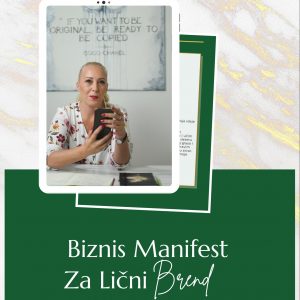 Priručnik “Biznis Manifest za Lični Brend”